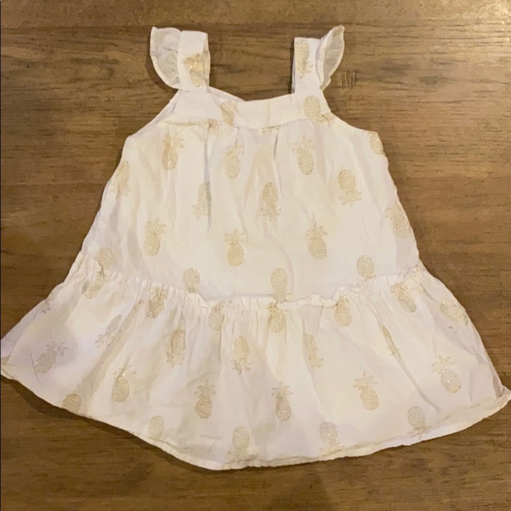 Gymboree pineapple girls dress